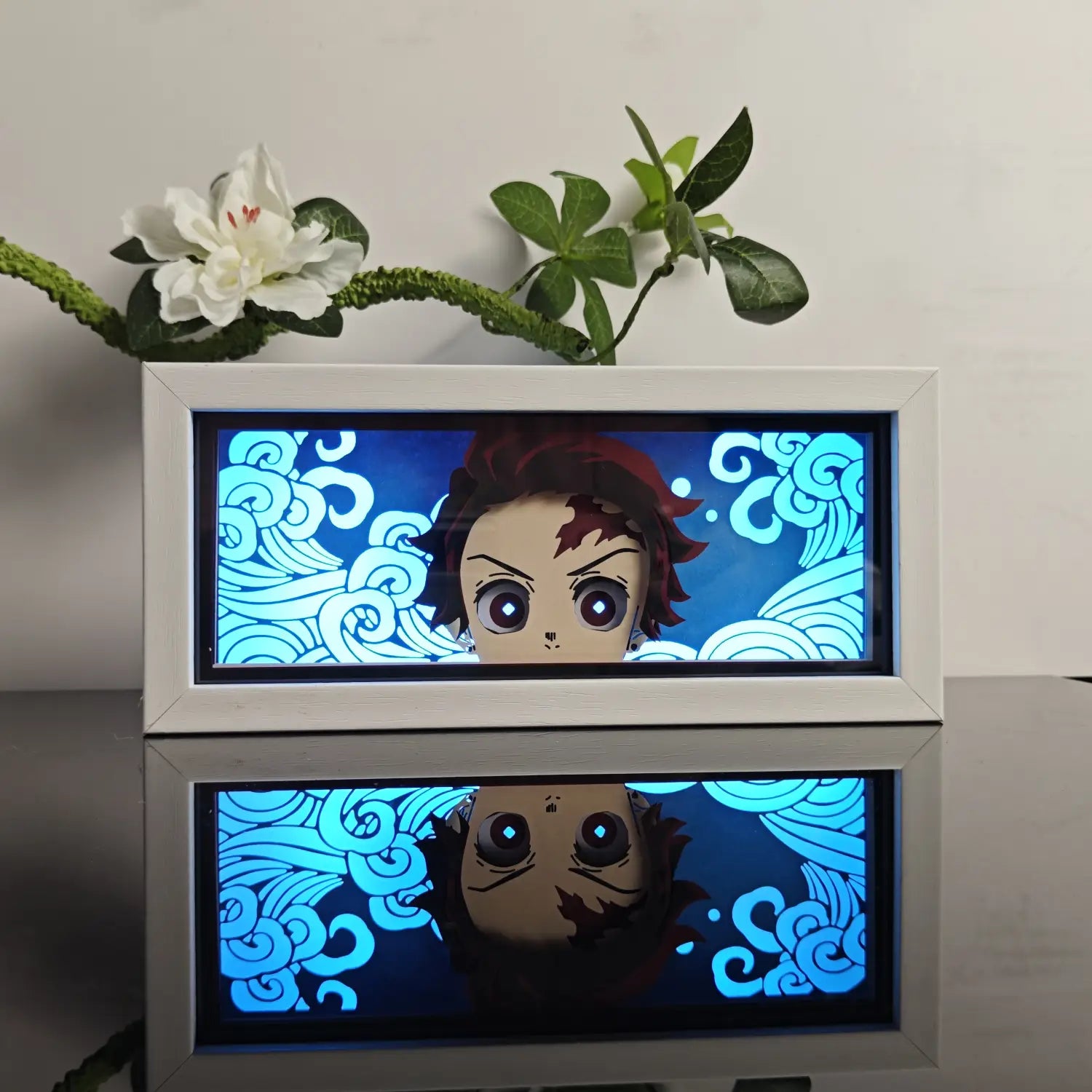 Anime 3D Paper Carved Lamp – LED Light Box