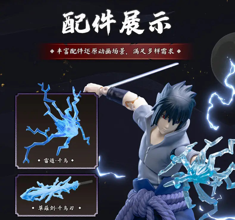 Naruto Uchiha Madara Figure – Assembled PVC Model