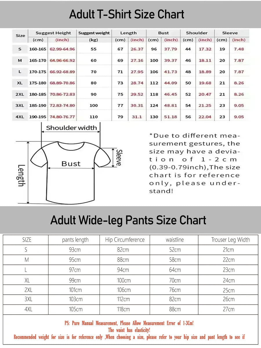 Bandai My Hero Academia Deku Pajama Anime 3D Printed Adult Kids T-Shirt & Wide-leg Pants Set Summer Quick-dry Soft Lightweight