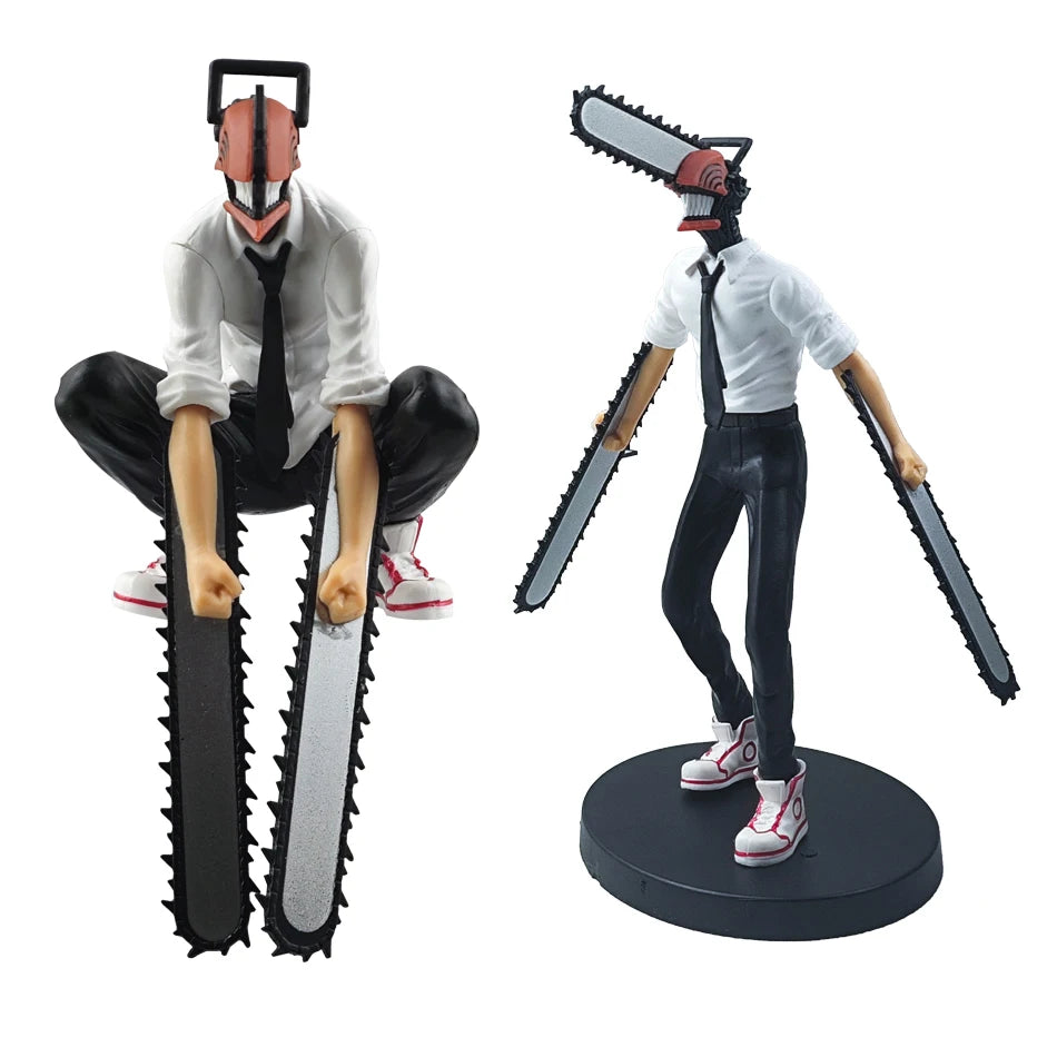 Chainsaw Man Denji Anime Figure Denji/Power Action Figure 1560 Chainsaw Man Denji Figurine Adult Collectible Model Doll Toy