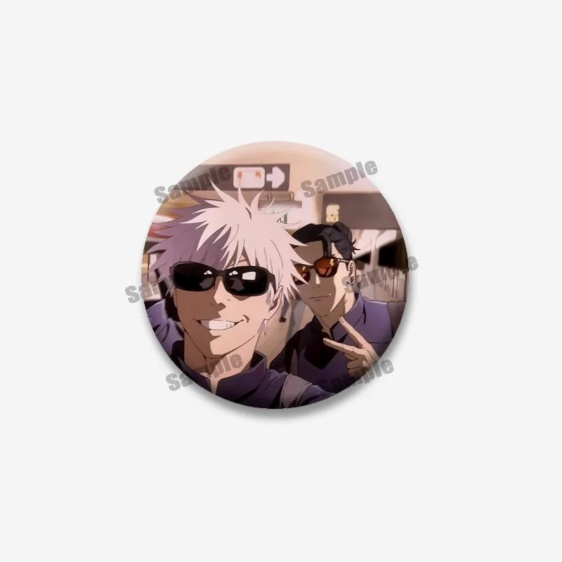 Creativity Cartoon Figure Suguru Geto Badges Funny Anime Icon Brooch Enamel Pin Backpack Clothing Jewelry Accessories Toys Gifts