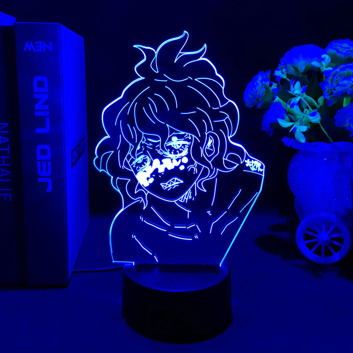 Anime Demon Slayer 3D LED Nightlight Figure for Kids Child Bedroom Decor Cool Kimetsu No Yaiba Lamp Gift Dropshopping
