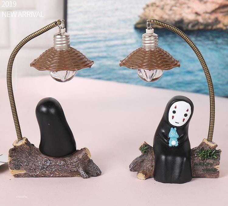 Totoro No-Face LED Desk Lamp – Eye-Protection Night Light