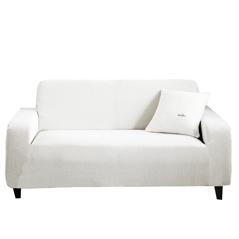 Sofa Cover Elastic For Living Room Home Jacquard Stretch  Slipcovers  Corner Couch Covers 1/2/3/4 Seater L Shape Free Shopping