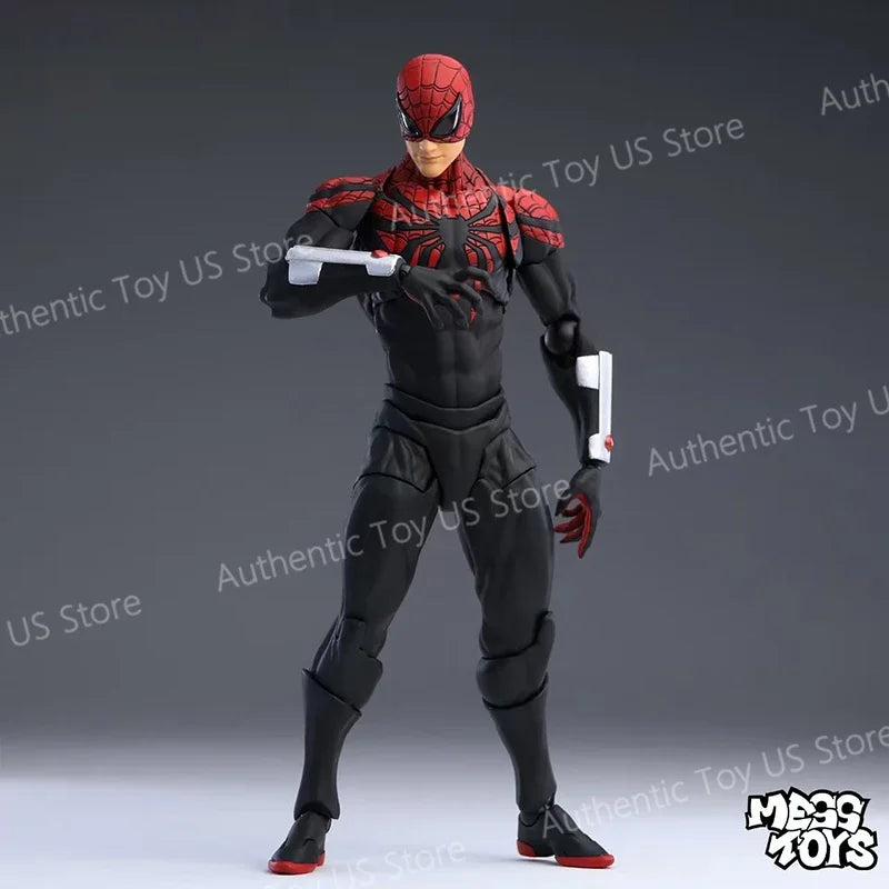Original Mess Toys Superior Spider Man Doctor Octopus & Peter Parker  Messtoys Anime Action Figure Gift Toy