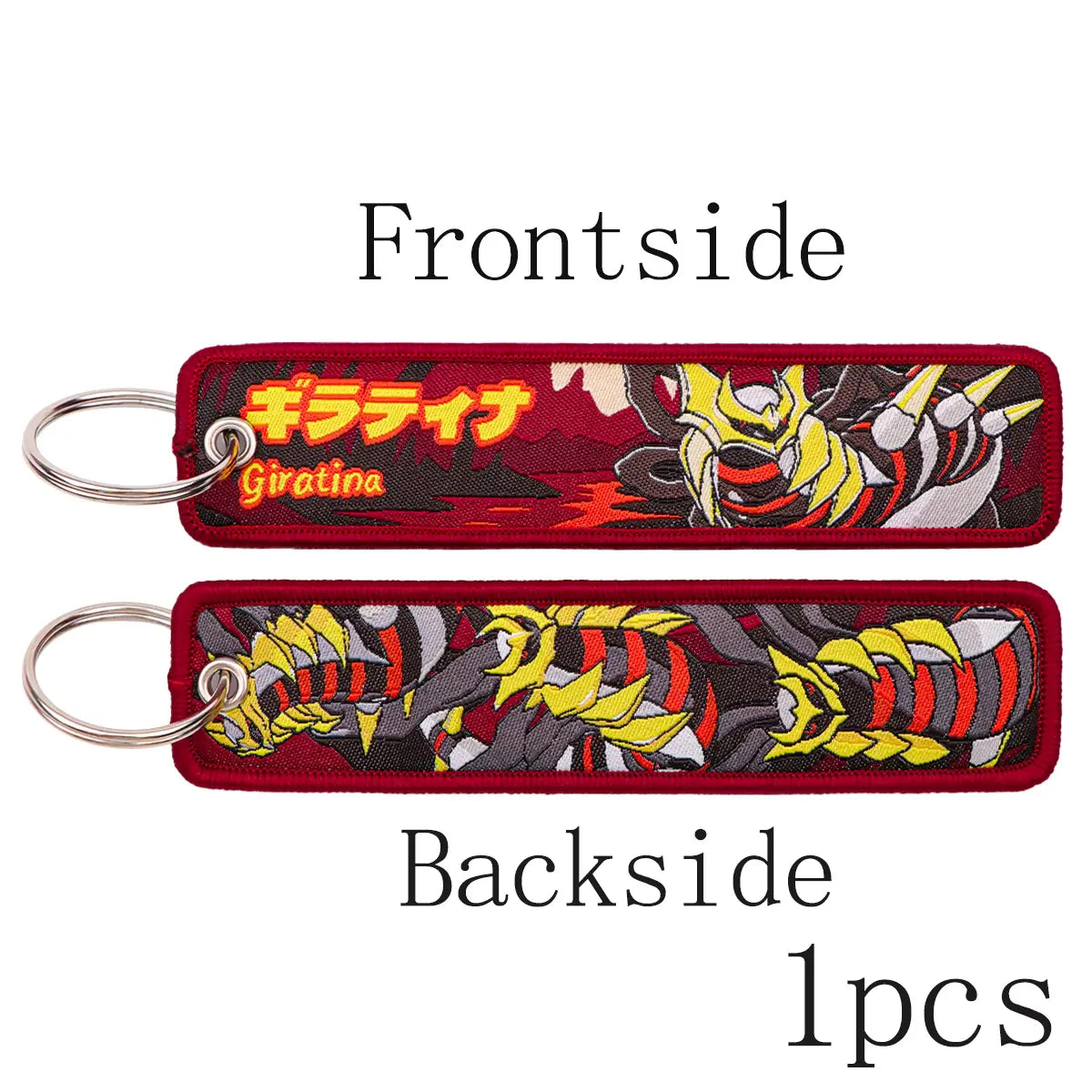 Pokemon Pikachu Embroidered Keychain – Jet Tag Accessory