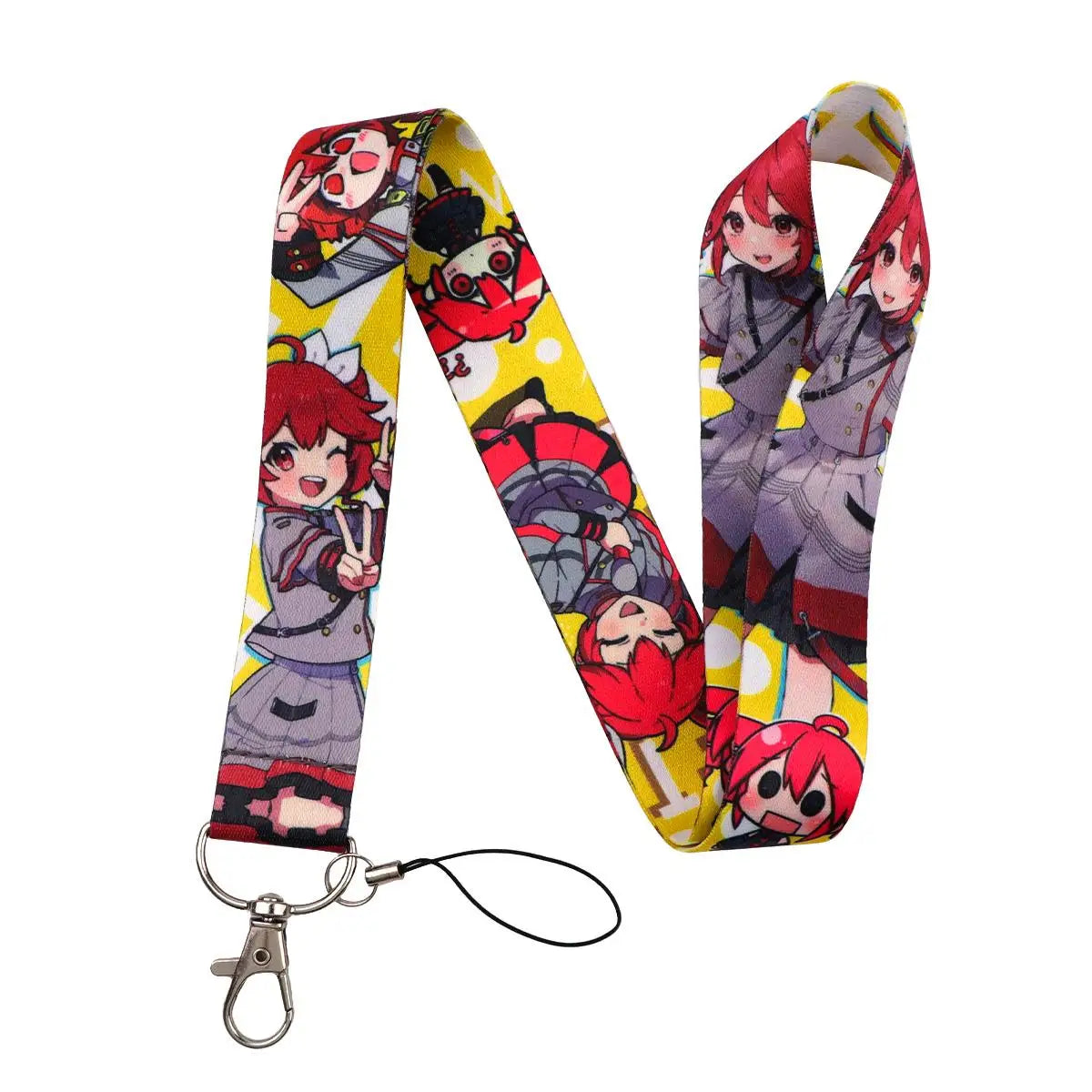 Anime Series Lanyard Neck Strap for Key ID Card Cell Phone Straps Badge Holder DIY Hanging Rope Keyrings Accessories Gifts