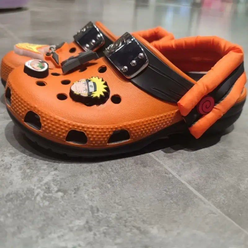 Naruto Sasuke Beach Sandals – Non-Slip Summer Slippers