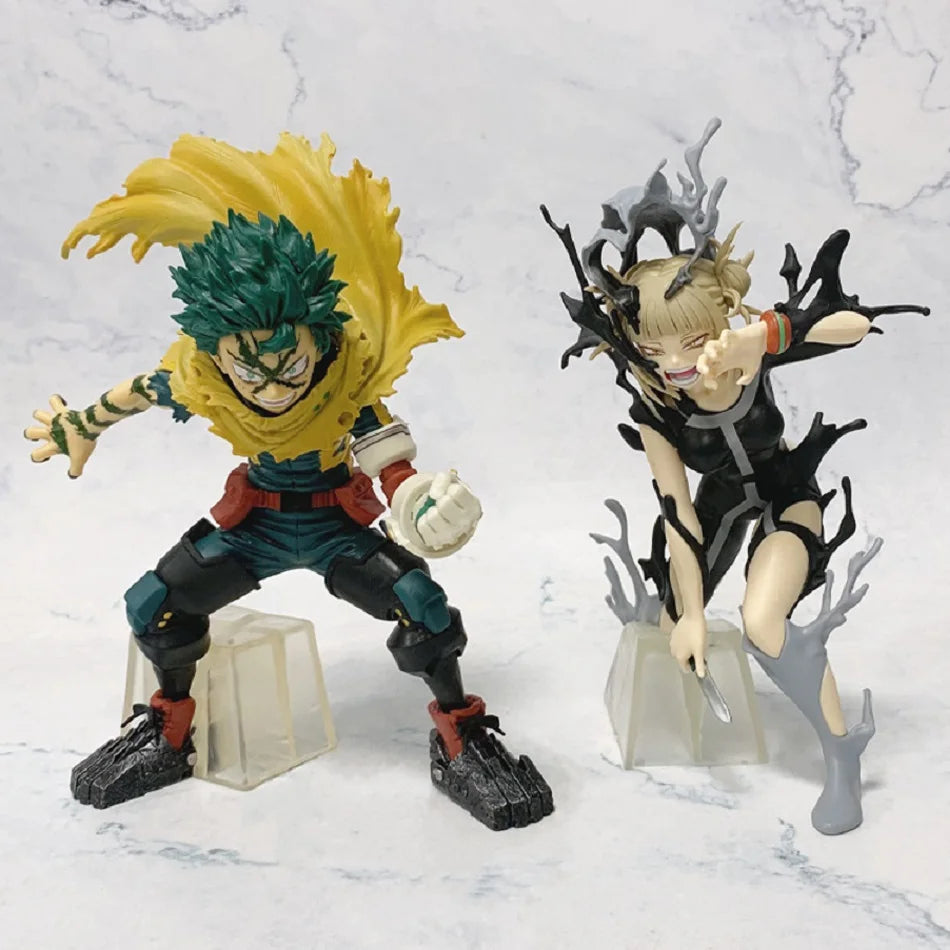 18-20cm My Hero Academia Anime Figures Midoriya Izuku Bakugou Katsuki Action Model Pvc Desktop Statue Collection Toys Gifts