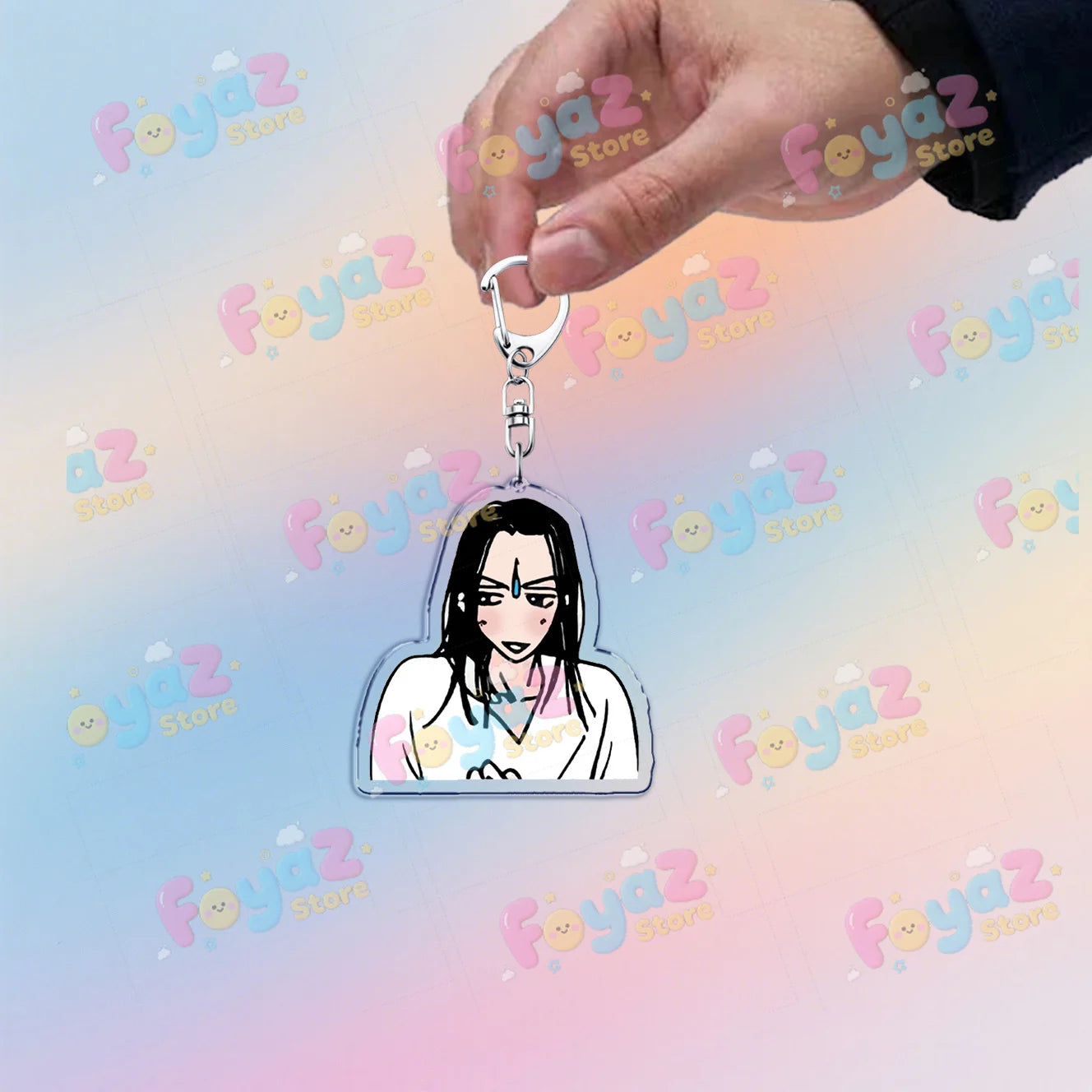 Cute Anime Nana Keychain for Accessorie Bag NANA Chibi Farming Charm Keyrings Jewelry Friends Oosaki Nan Manga Gifts