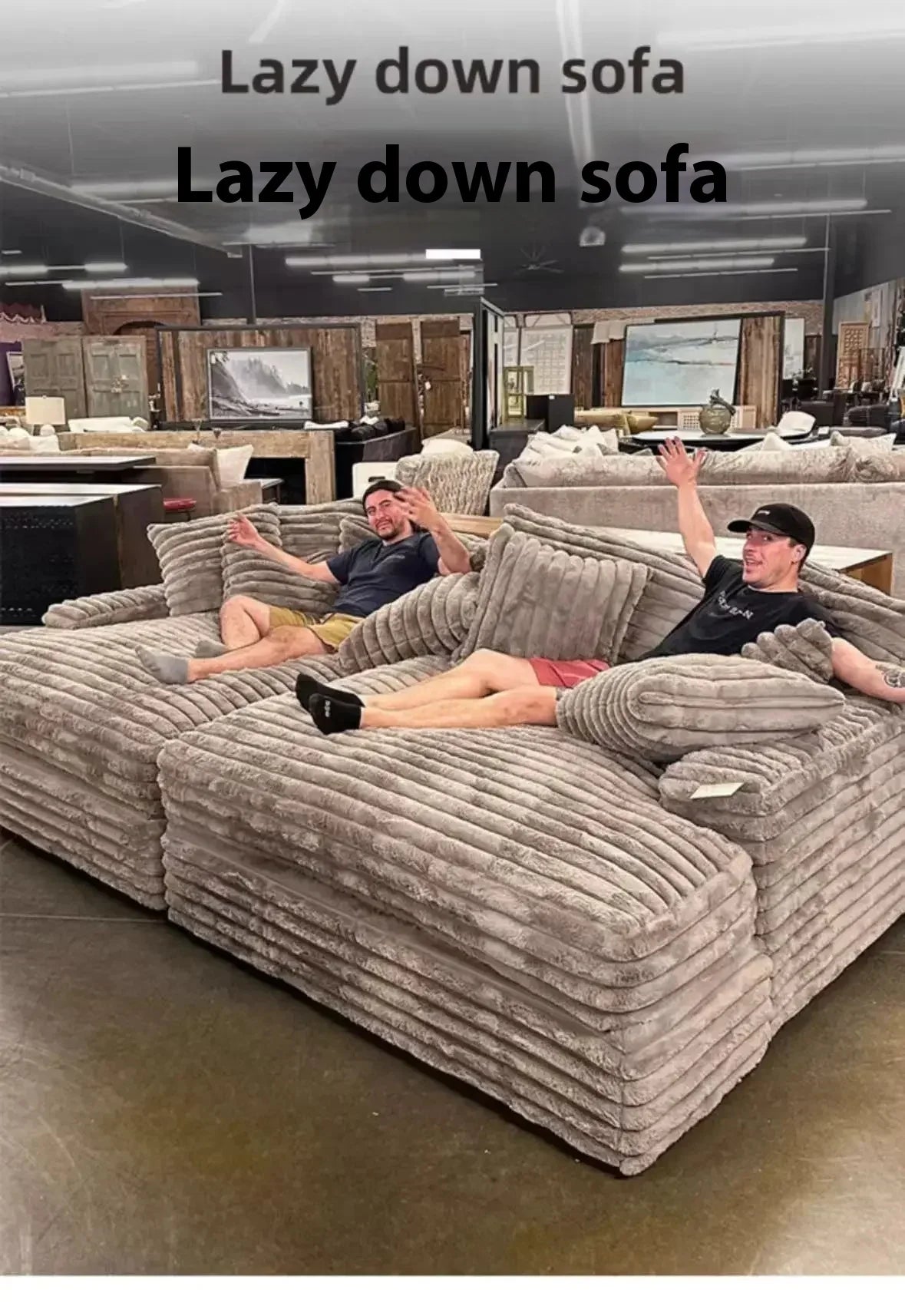 Design Filler Living Room Sofas European Beige Luxury Floor Compressed Sofas Puffs Recliner Modern Divani Soggiorno Furniture