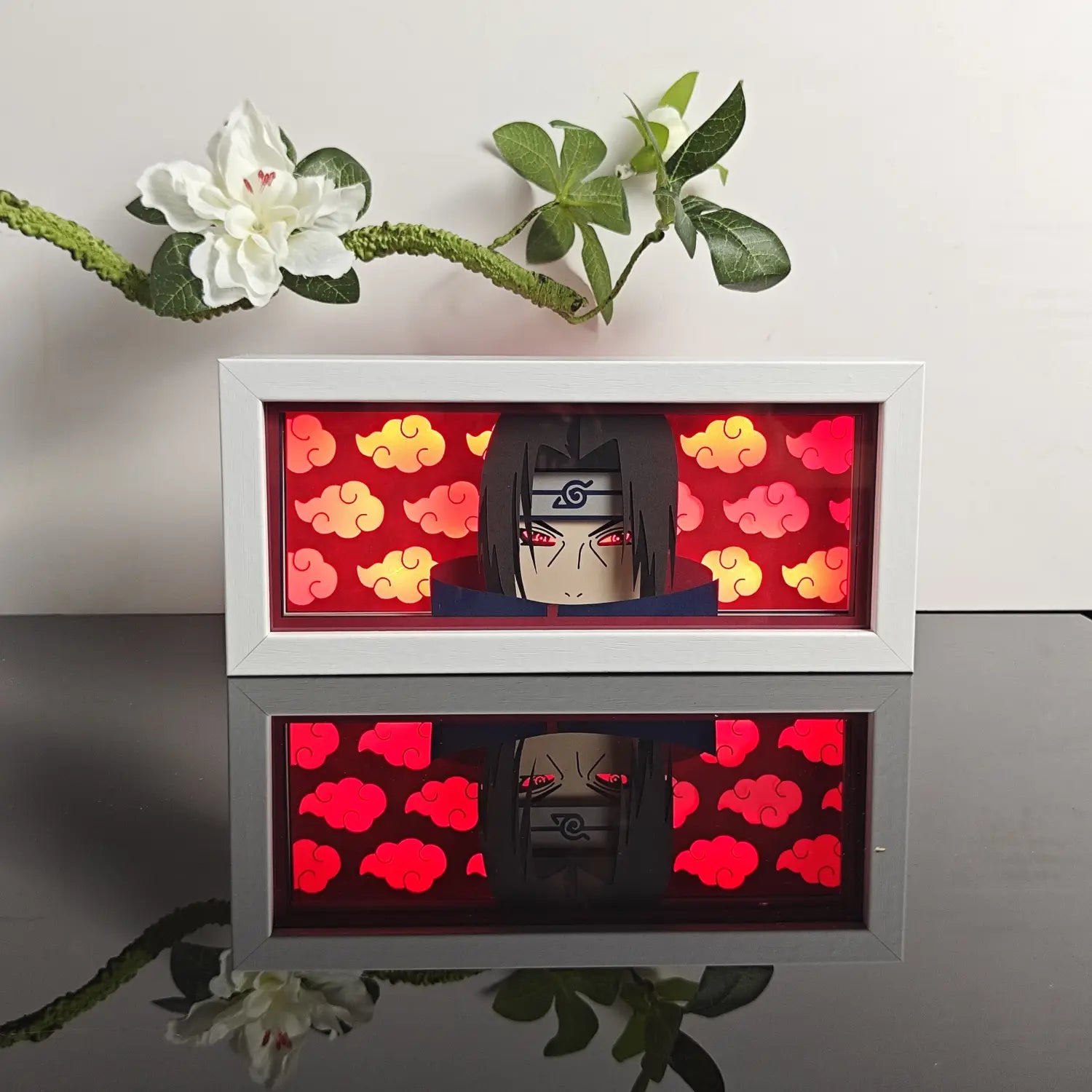 Anime Paper-Cut LED Light Box – 7-Color Remote Light