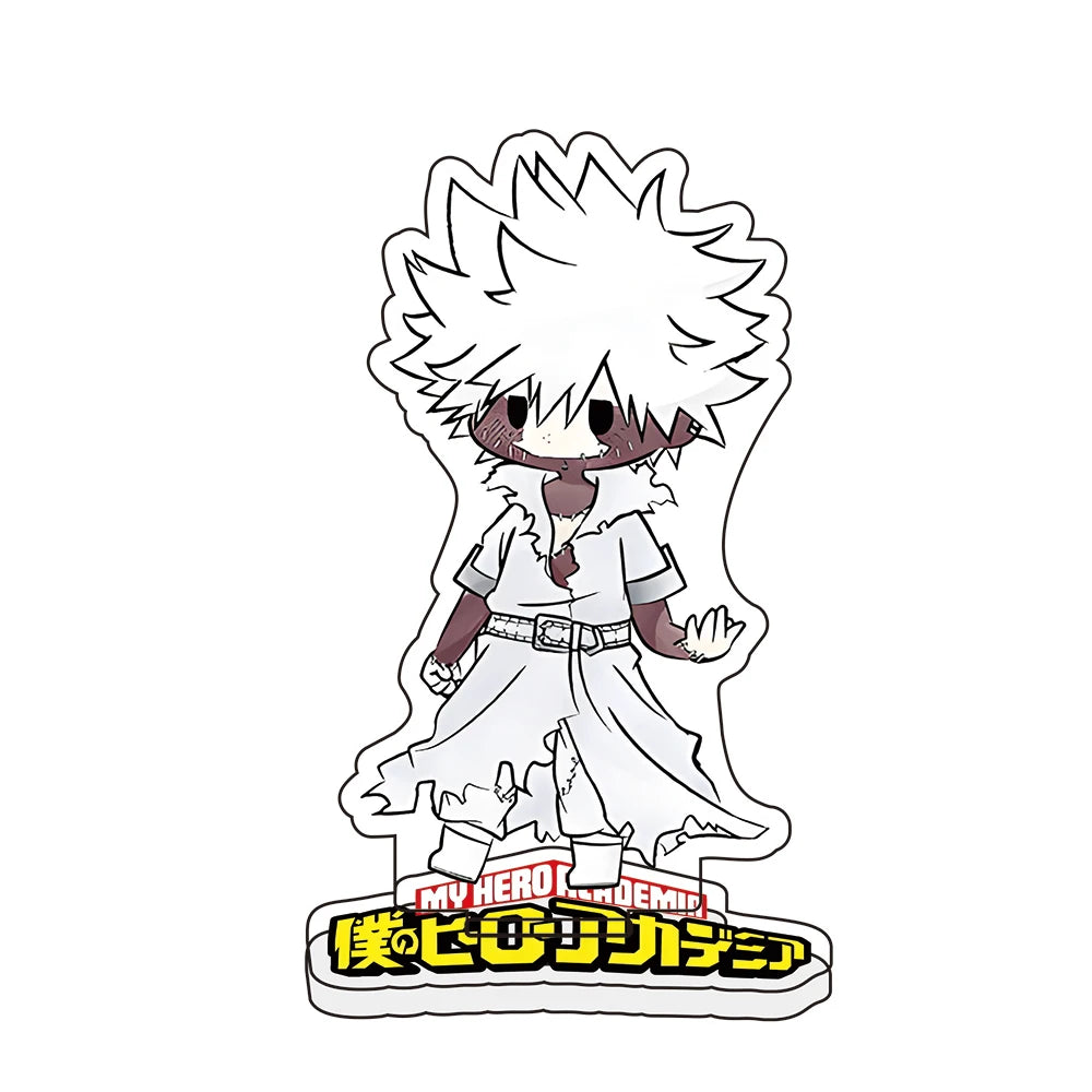 My Hero Academia Acrylic Standee Model Figure Cosplay Plate Holder Topper Fans Christmas Keychains Plate Gift  New Anime Couple