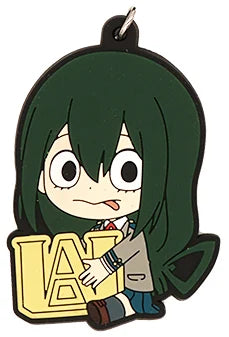 My Hero Academia Anime MHA Boku no Hero Academia Midoriya Deku Denki OCHACO Bakugou Katsuki Rubber Keychain