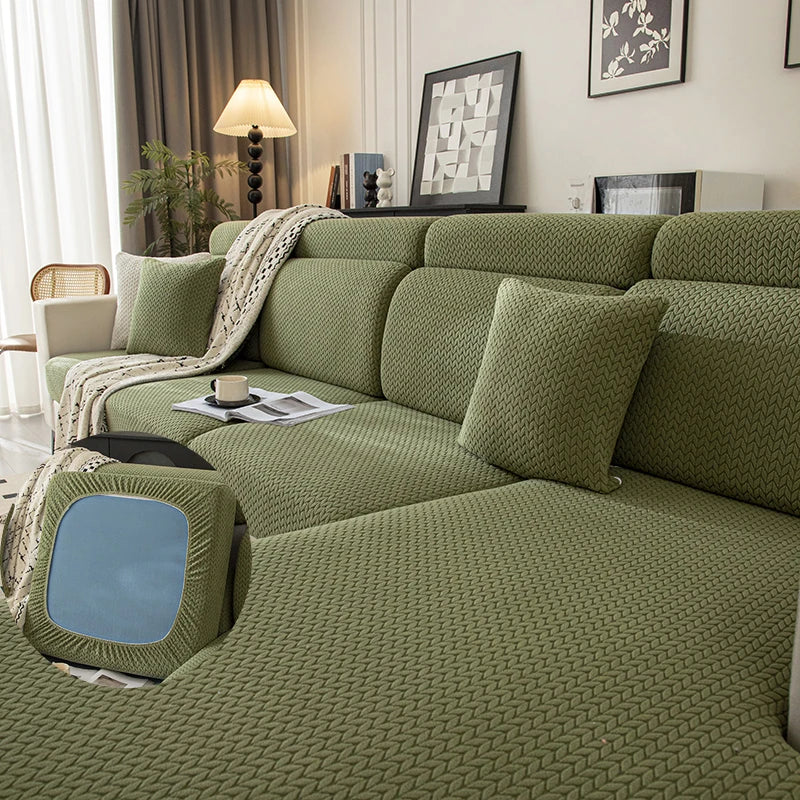 new string plush Sofa Cover Elastic Sofa Cushion Cover for Living Room Furniture Protector For Pets Removable Sofa Seat Cover