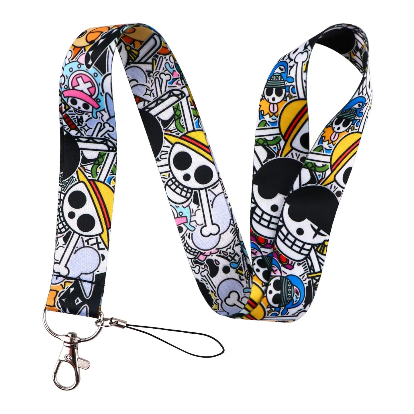 Anime Series Lanyard Neck Strap for Key ID Card Cell Phone Straps Badge Holder DIY Hanging Rope Keyrings Accessories Gifts