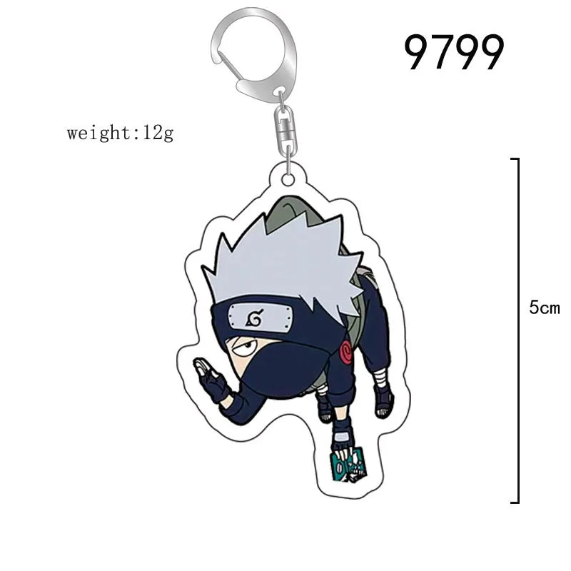 Creative NARUTO Cosplay Accessory Acrylic Keychain Pendant