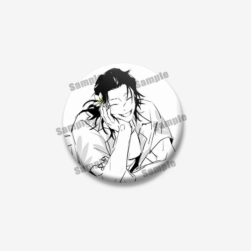 Creativity Cartoon Figure Suguru Geto Badges Funny Anime Icon Brooch Enamel Pin Backpack Clothing Jewelry Accessories Toys Gifts