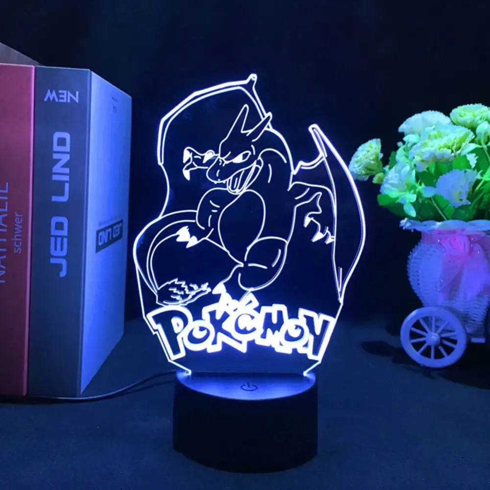 Pokemon Pikachu 3D LED Lamp – Anime Night Light