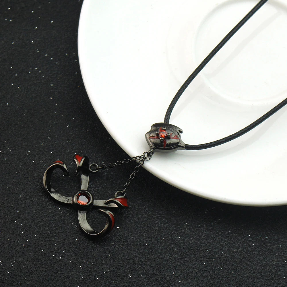 Anime Tokyo Ghoul Necklace Kaneki Ken Cosplay Unisex Alloy Pendant Choker Jewelry Accessories Props