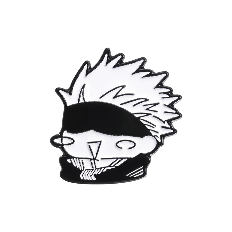 Cartoon Anime Enamel Pins Cute Animated Characters Metal Brooch Clothes Backpack Badge Men Women Jewelry Gift Custom Accessorie