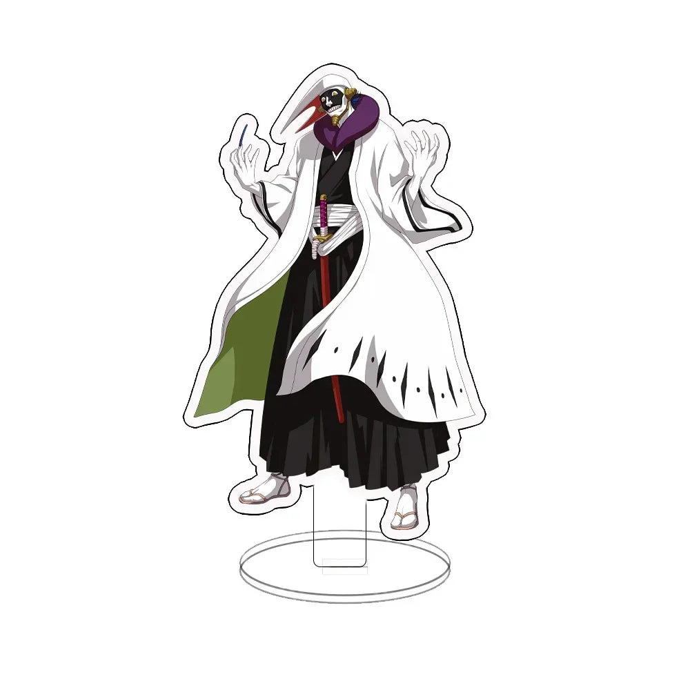 BLEACH Character Standing Sign Anime Figure Kurosaki Ichigo Double-Sided Acrylic Stands Model Desk Decor Props Gift Hot Sale