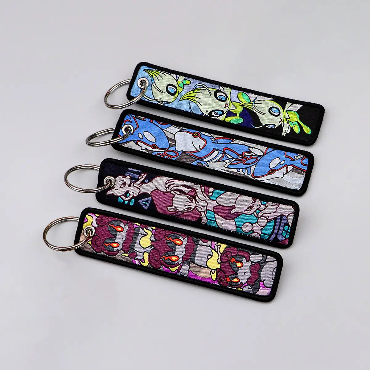 Pokemon Pikachu Embroidered Keychain – Jet Tag Accessory