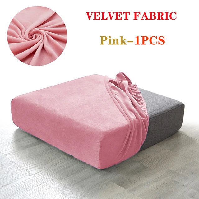 Super Velvet Sofa Cushion Cover Elastic Thick L Shape Corner Armchair Sofa Cover Slipcover Furniture Protector For Living Room