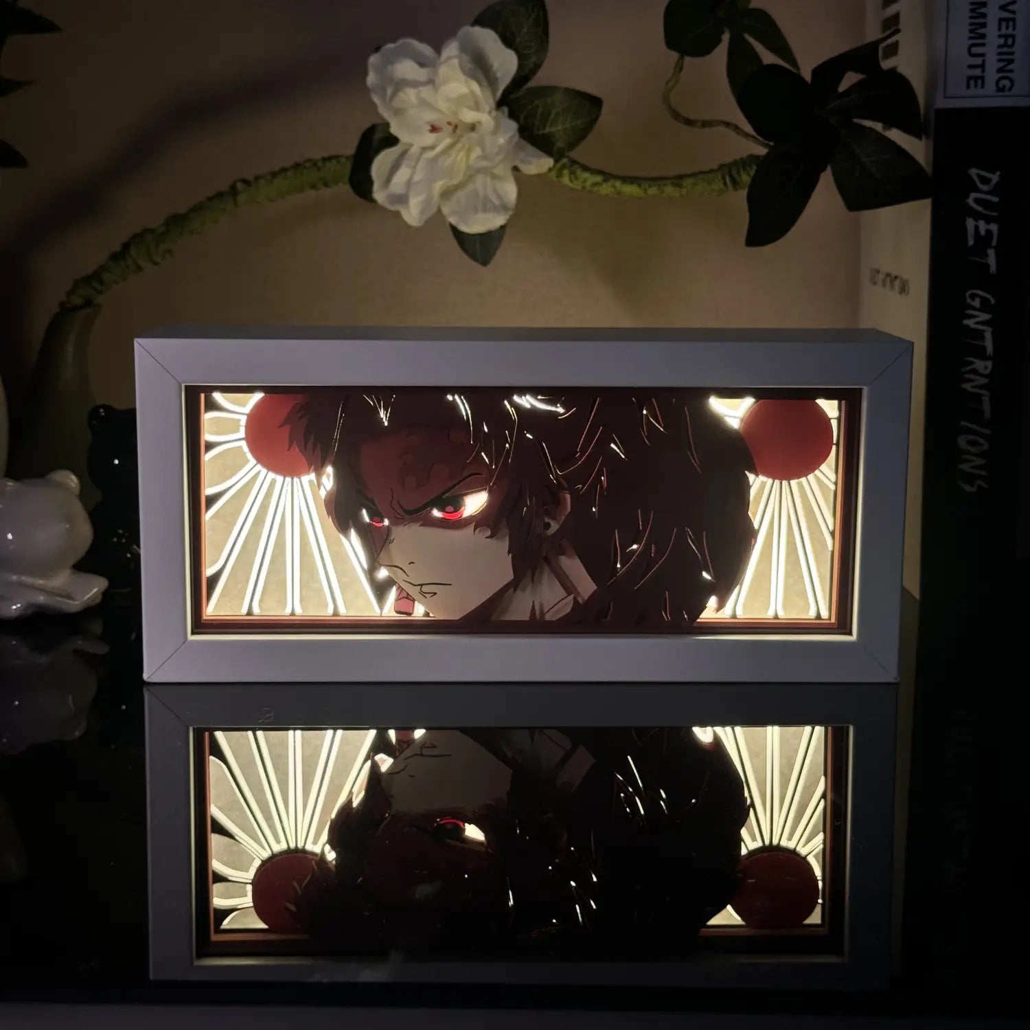 Anime 3D Paper Carved Lamp – LED Light Box