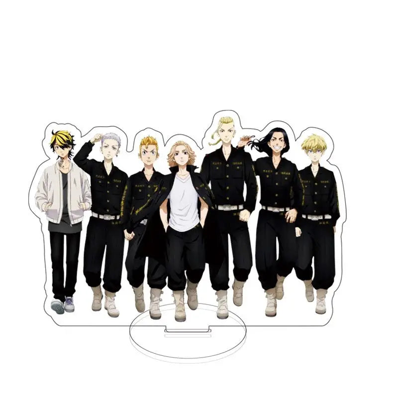 Acrylic Stand Anime Tokyo Revengers Sano Manjirou Hanagaki Takekichi Creative Decor In Stock Ready to Ship