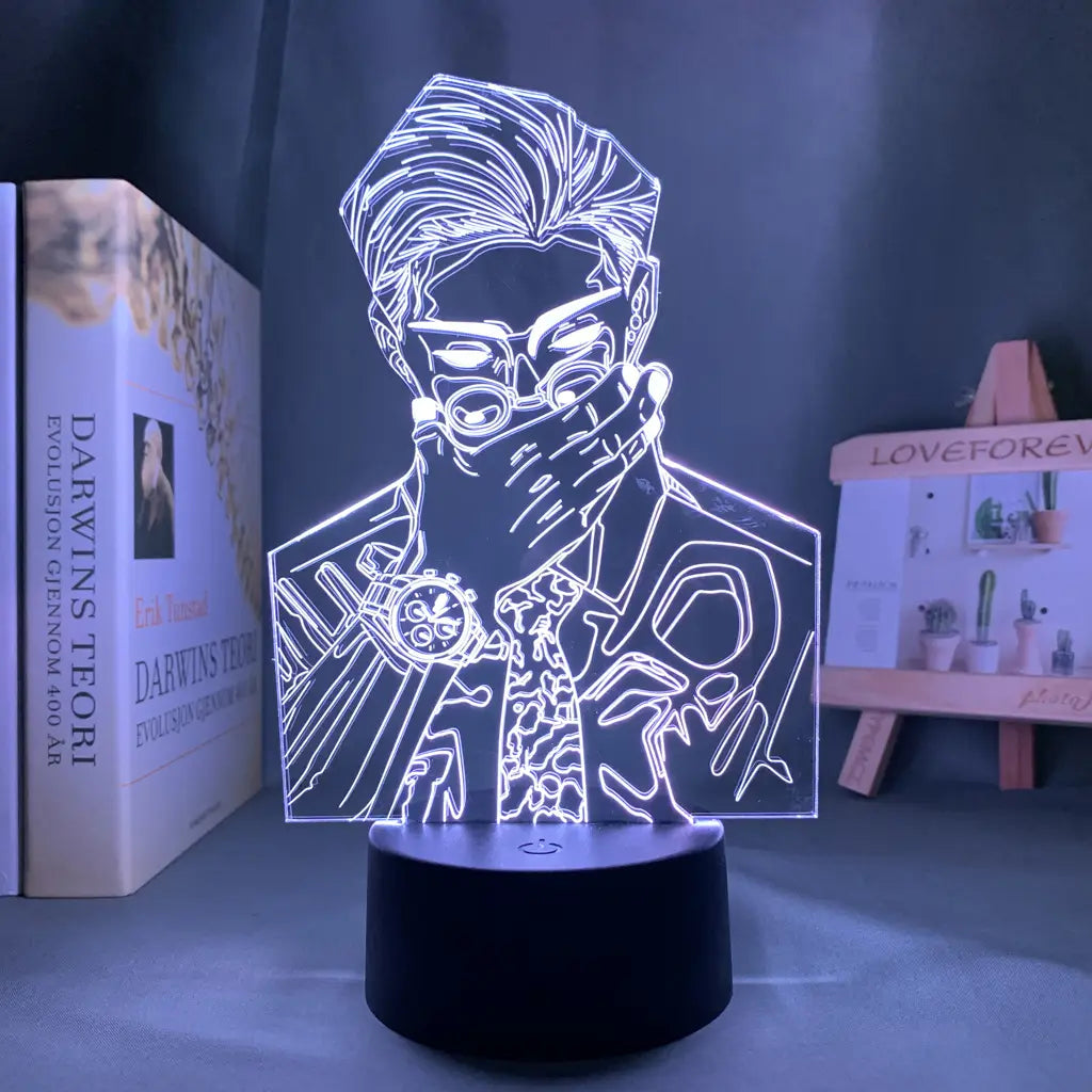 Jujutsu Kaisen Satoru Gojo LED Night Light – Acrylic Lamp