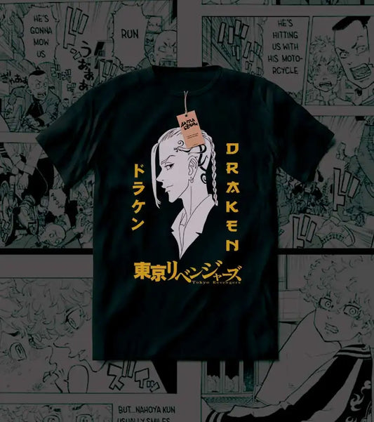 POLO ANIME TOKYO REVENGERS – DRAKEN cotton shirt