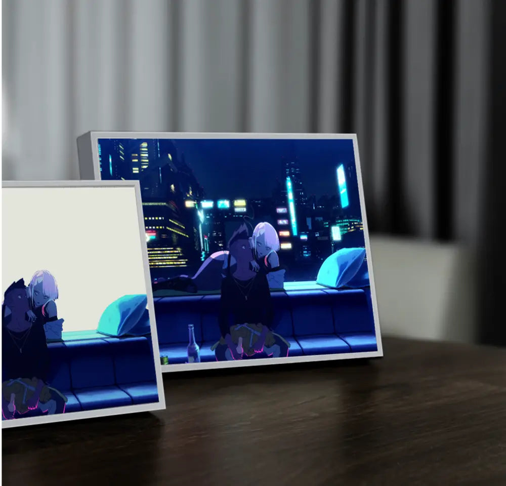 Cyberpunk Edgerunners LED Wall Art – LED Night Light