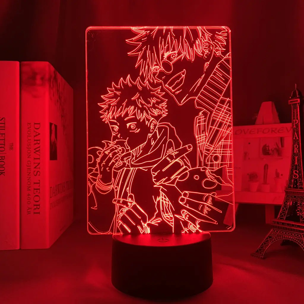Jujutsu Kaisen Satoru Gojo LED Night Light – Acrylic Lamp