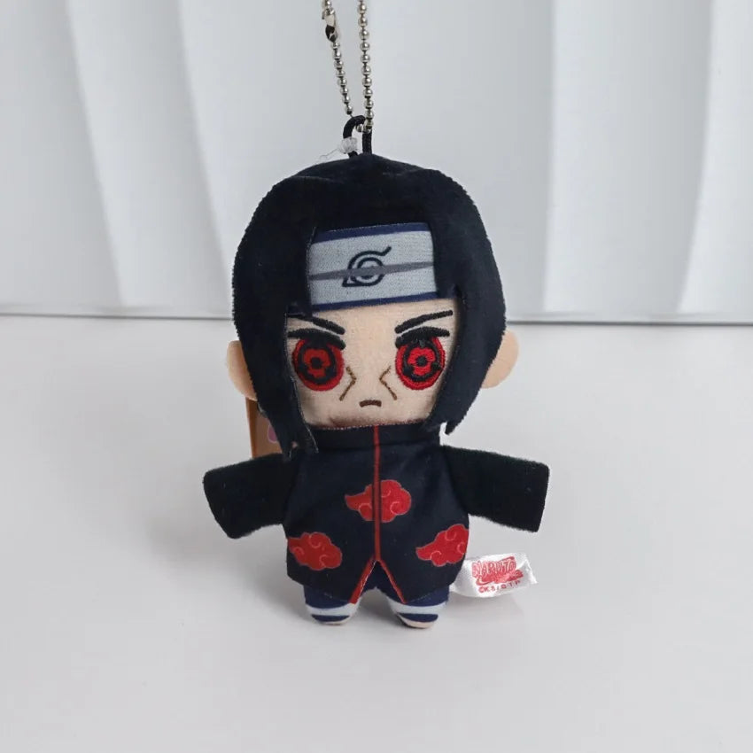 10cm Anime Naruto Shippuden Peripheral Pendant Kakashi Naruto Plush TYoy Keychain Backpack Ornament Adorn Xmas Gift
