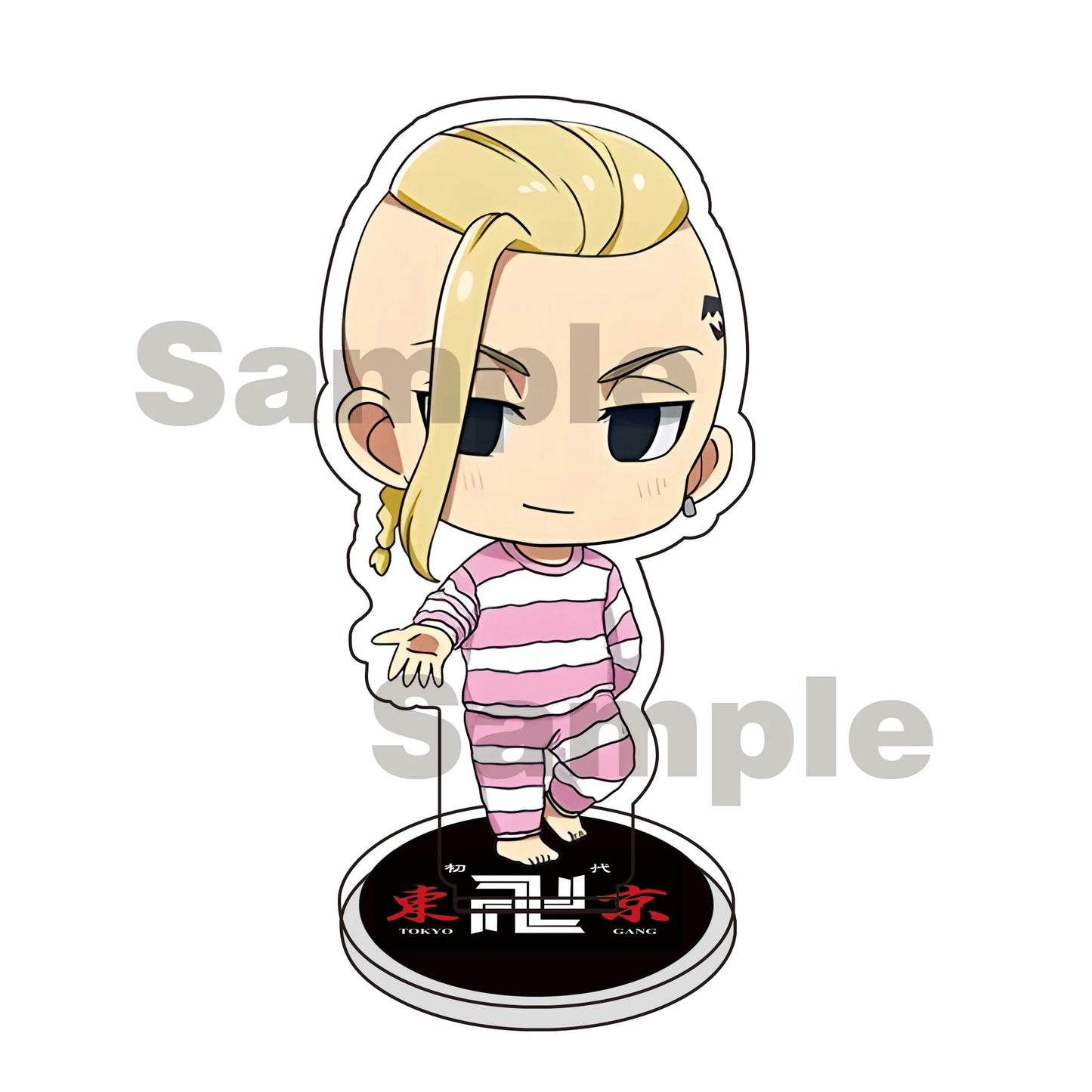 New Cute Hot Keychain Tokyo Revengers Anime Figure MIKEY Takashi Keisuke Draken Acrylic Stand Model Collection Decorative Orname
