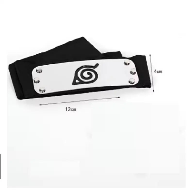 Anime Akatsuki Kakashi Uchiha Sasuke Headband Logo Cosplay Costume Accessories