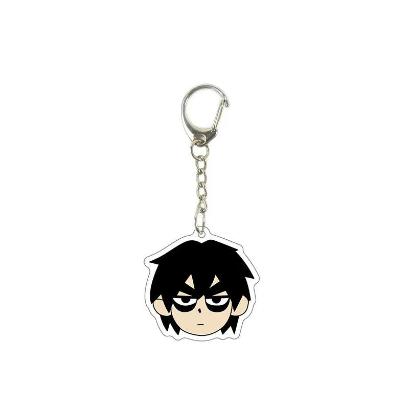 Anime Killer Seven Scissor Seven Acrylic Keychain Killer Seven Pendant Girl Boy Cartoon Cute Cool Keyring Jewelry Fan Collection