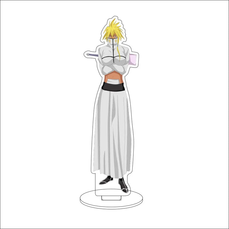 Anime BLEACH Acrylic Stand Ornaments Ogawa Michiru Kurosaki Isshin Kurosaki Yuzu Figure Stand Gifts