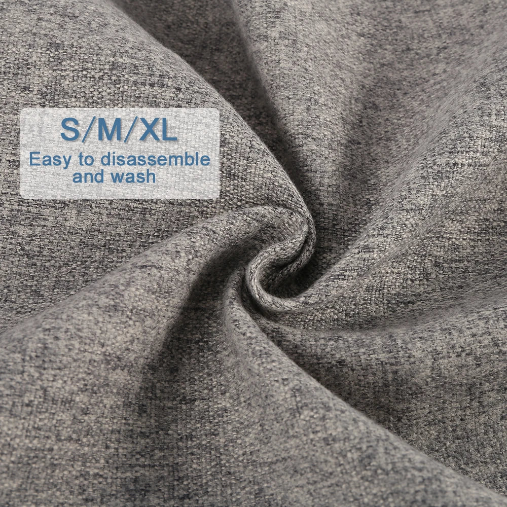 1/2Pcs Lazy Sofa Cover Solid Chair Covers Without Filler Large Bean Bag Cover Adults Couch Living Room Bedroom Tatami Lounger