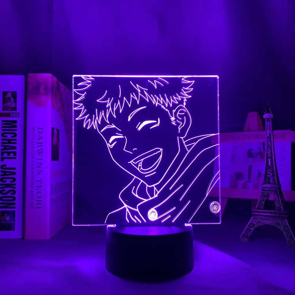 Jujutsu Kaisen Satoru Gojo LED Night Light – Acrylic Lamp