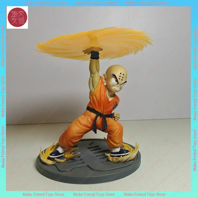 Dragon Ball Z Krillin 3D LED Night Light  AA Battery Powered Anime Desk Lamp Multi-Color Touch Ambient Gaming Room Decor Gift