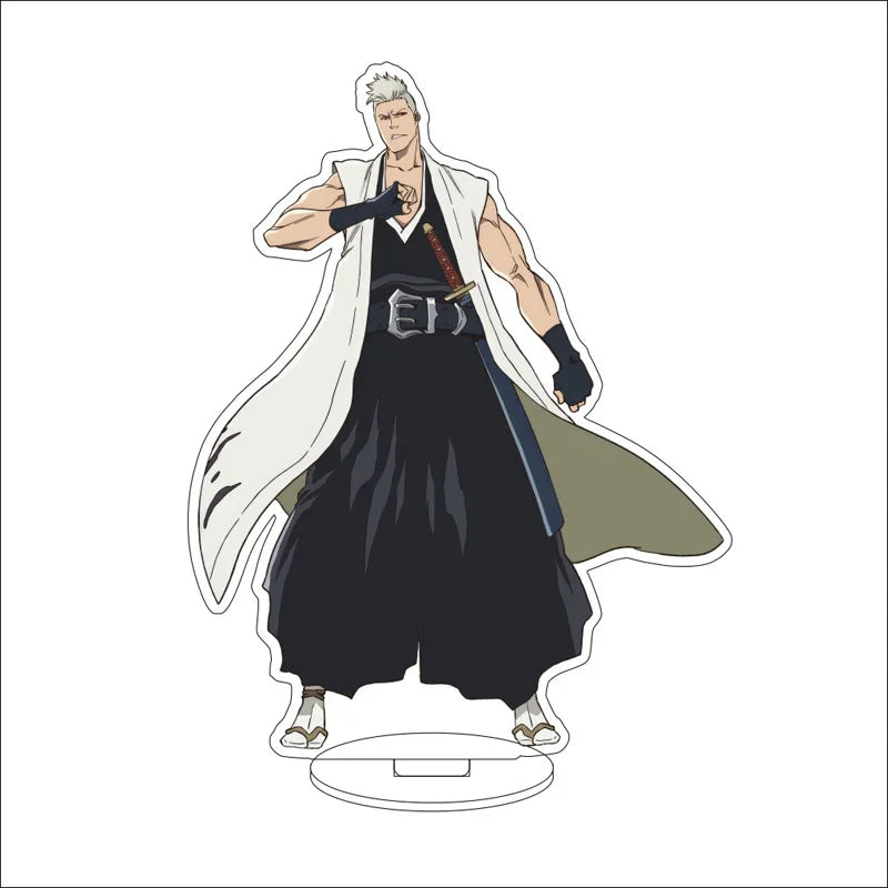Anime BLEACH Acrylic Stand Ornaments Ogawa Michiru Kurosaki Isshin Kurosaki Yuzu Figure Stand Gifts