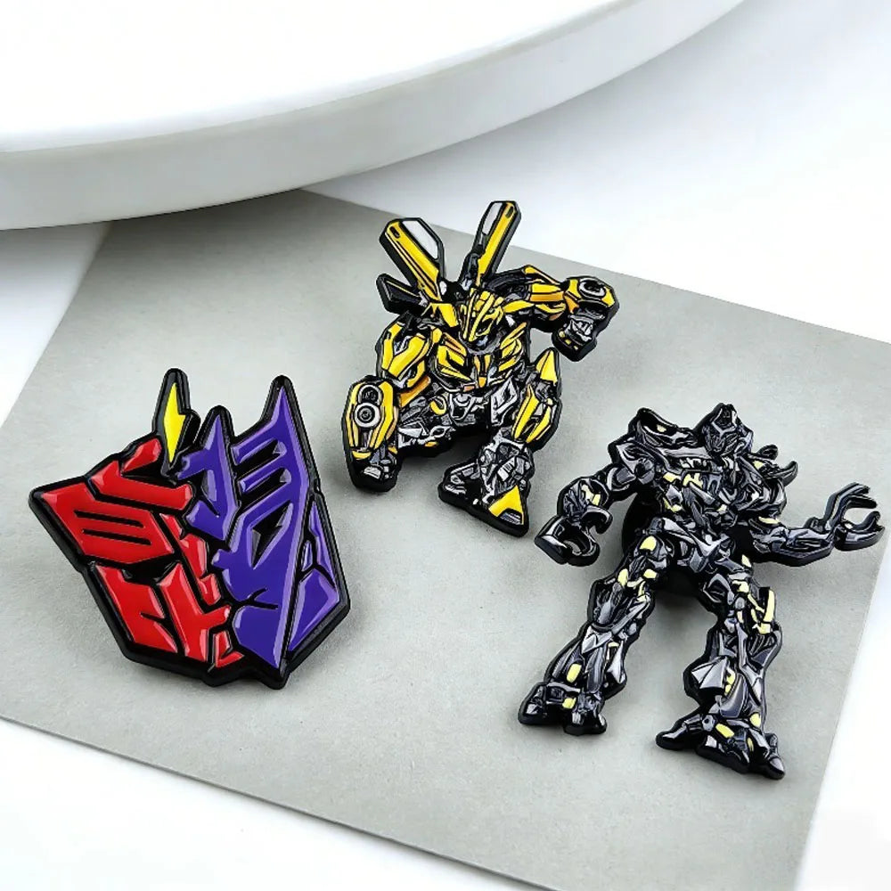 Anime Character Enamel Brooch Badge for Women and Men,  Punk Accessory, Cartoon Decorative Pin,Gift for Friends