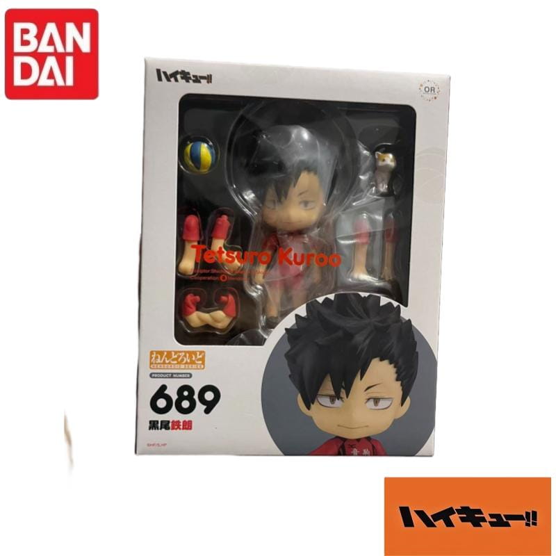 In Stock Original Bandai Gsc Nendoroid Haikyuu!! Shoyo Hinata Kageyama Tobio Kenma Kozume Q-Version Character Model