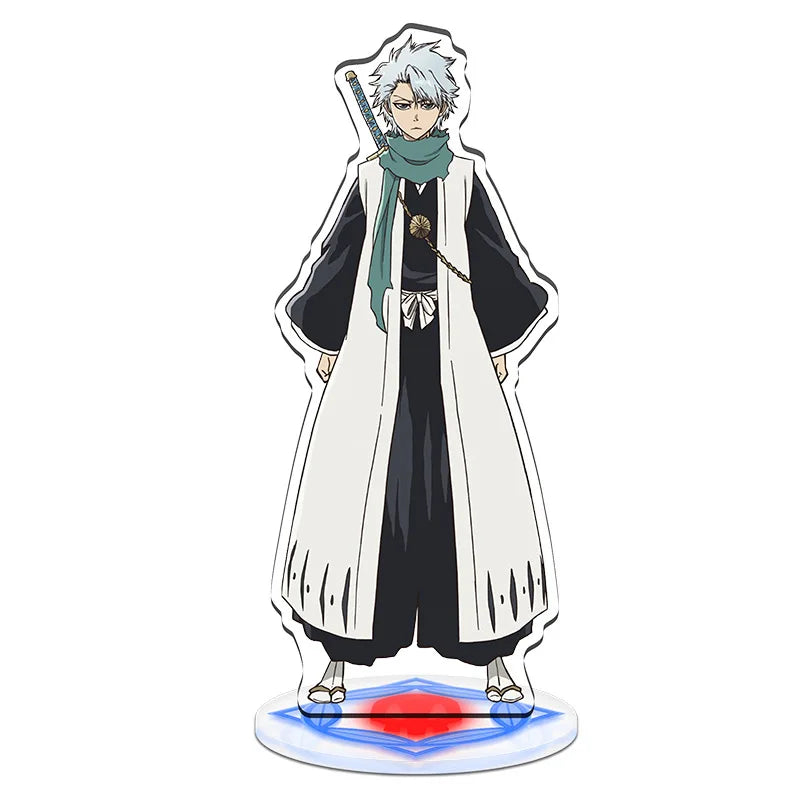 15cm hot Anime BLEACH Acrylic Stand Model Cosplay Characters Ornament Accessories Goods Collection Gifts 18pcs