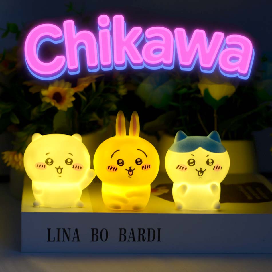 Chiikawa Hachiware Usagi Vinyl Night Light – Kawaii Vinyl