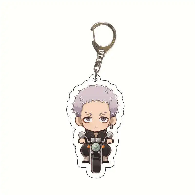 Tokyo Revengers Anime Takemichi Hanagaki Soryu Captain Ken Ryuguji Keychain Acrylic New Fashion Accessories Souvenir Gift