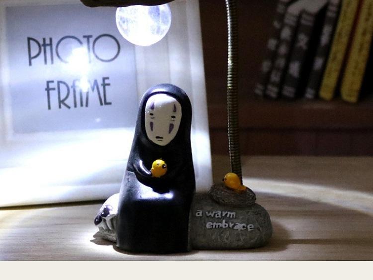 Totoro No-Face LED Desk Lamp – Eye-Protection Night Light