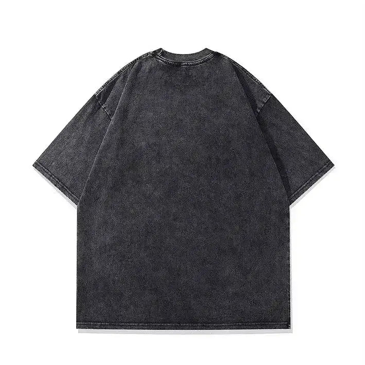 Naruto Kurama Retro Washed T-Shirt – Vintage Cotton Tee